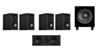 Wharfedale Diamond 12.1i HCP 5.1 Home Cinema Pack - Black with SW-10 Subwoofer