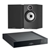 Naim Ci Uniti 102 Streaming Amplifier + Bowers & Wilkins 606 S3 Stand Mount Speakers