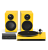 Pro-Ject Colourful Audio System E - Golden Yellow Satin