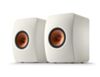 KEF LS50 Meta Bookshelf Speakers - Mineral White