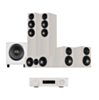 Wharfedale Diamond 12.3i HCP 5.1 Home Cinema Pack - Grey + JBL MA510 - White
