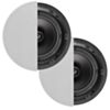 Q Install Qi65C Professional  6.5" In-Ceiling Speakers Round Grill (Pair)