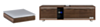 Ruark R410 Integrated Music System – Fused Walnut with R-CD100 USB CD Player Bundle