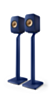 KEF S1 Speaker Floor Stand for LSX II (Pair) - Cobalt Blue