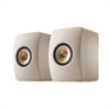 KEF LS50 Meta Bookshelf Speakers - Sand Shell