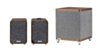 Ruark Audio MR1 MK3 Bluetooth Speaker System with RS1 Subwoofer Bundle – Rich Walnut