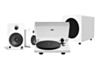 Pro-Ject Debut EVO 2 + Kanto YU6 with SUB8 MKII Bundle in Matte White
