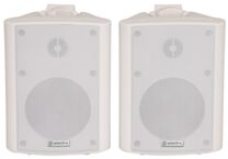 Adastra BC4 Series Stereo Background Speakers - White