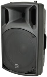 QTX QX15A Active Moulded PA Speakers