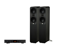 Audiolab 7000A Integrated Amplifier + Q Acoustics 5050 Floor Standing Speakers Package and 5 metres Classic 79 Strand