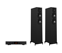 Audiolab 7000A Integrated Amplifier + Wharfedale Diamond 12.3i Floor Standing Speakers Package and 5 metres Classic 79 Strand