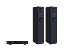 Audiolab 7000A Integrated Amplifier + Mission LX-5 MKII Floor Standing Speakers Package and 5 metres Classic 79 Strand