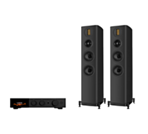 Audiolab 9000A Integrated Amplifier + Wharfedale Evo 5.3 Floor Standing Speakers Package and 5 metres Classic 79 Strand
