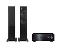Yamaha A-S501 Hi-Fi Stereo Amplifier + JBL Stage 260F Floor Standing Speakers Package and 5 metres Classic 79 Strand