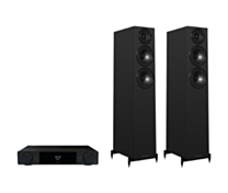 ARCAM A25+ Radia Plus Amplifier + Wharfedale Diamond 12.3i Floor Standing Speakers Package and 5 metres Classic 79 Strand