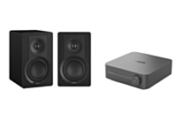 WiiM AMP Pro Music Streaming Amplifier + Dali Kupid Speakers Package and 5 metres Classic 79 Strand