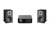 WiiM AMP Ultra Network Stereo Amplifier + Dali Oberon 1 Speakers Package and 5 metres Classic 79 Strand 