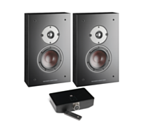 Dali Oberon On-Wall C + Sound Hub - Black Ash