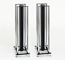 Custom Design FS 104 Signature Speaker Floor Stands - Black / Chrome