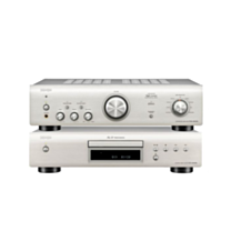 Denon PMA-600NE Amplifier & DCD-600NE CD Player - Silver