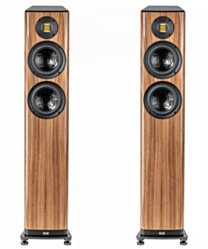 ELAC Vela FS 407.2 Floorstanding Speakers – Gloss Walnut