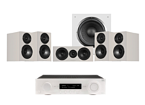Wharfedale Diamond 12.1i HCP 5.1 Home Cinema Pack - Grey + JBL MA510 5.2 - White