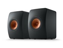 KEF LS50 Meta Bookshelf Speakers - Carbon Black