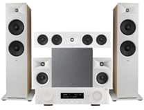 JBL MA310 5.2 4K AV Receiver + JBL Stage 280F 5.1 Speaker Package with 12” Subwoofer - White