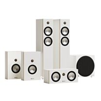 Monitor Audio Bronze 300 5.1 7G AV System Speaker Package - White