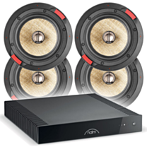 Naim Ci Uniti 102 Streaming Amplifier + X4 Focal 300 ICW6 6.5'' In-Ceiling Speakers