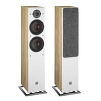 Dali Oberon 7 Floorstanding Speakers - Light Oak