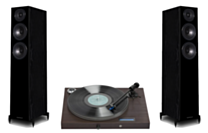 Pro-Ject Juke Box S2 Turntable + Wharfedale Diamond 12.3 Floordstanding Speakers
