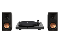 Pro-Ject Juke Box E1 Turntable + Klipsch RP-600M II Bookshelf Speakers