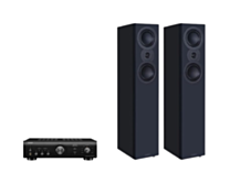 Denon PMA-600NE Integrated Amplifier + Mission LX-5 MKII Floor Standing Speakers Package and 5 metres Classic 79 Strand