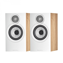 Bowers &amp; Wilkins 607 S3 Compact Bookshelf Speakers – Oak
