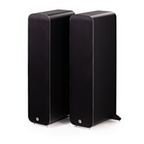 Q Acoustics M40 HD Wireless Music System Active Floor Standing Speakers - Black