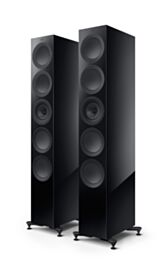 KEF R11 Meta Floorstanding Speakers - Black Gloss