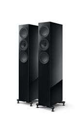 KEF R5 Meta Floorstanding Speakers - Black Gloss