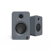 Kanto REN 200W Powered Bookshelf Speakers with HDMI ARC (Matte Grey)