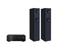 Yamaha R-N800A Hi-Fi Network Receiver Amplifier + Mission LX-4 MKII Floor Standing Speakers Package and 5 metres Classic 79 Strand
