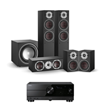Yamaha RX-A4A + Dali Oberon 5 - 5.1 Speaker Package - Black Ash