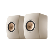 KEF LS50 Meta Bookshelf Speakers - Sand Shell