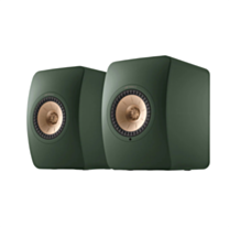 KEF LS50 Wireless II Studio Bookshelf Speakers - Moss Green