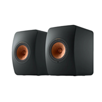 KEF LS50 Wireless II Studio Bookshelf Speakers - Carbon Black