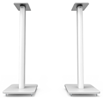 Kanto Audio SP26 - SP Series 26" Speaker Floor Stands for YU4 and YU6 Speakers (Pair) - Matte White