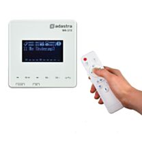 Adastra WA-215 Wall Mount Amplifier 2 x 15W with USB/SD/FM & Bluetooth