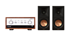 LEAK Stereo 230 Integrated Amplifier + Klipsch RP-500M II Speaker