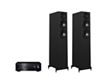 Yamaha A-S301 Hi-Fi Stereo Amplifier + Wharfedale Diamond 12.3i Floor Standing Speakers Package and 5 metres Classic 79 Strand