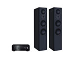 Yamaha A-S301 Hi-Fi Stereo Amplifier + Mission LX-6 MKII Floor Standing Speakers Package and 5 metres Classic 79 Strand