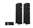 Yamaha A-S501 Hi-Fi Stereo Amplifier + Wharfedale Diamond 12.4i Floor Standing Speakers Package and 5 metres Classic 79 Strand